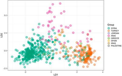 Exploring the Genetic Diversity and Population Structure of Wheat Landrace Population Conserved at ICARDA Genebank